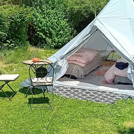 אוהל מפואר Glamping Yurtas, Camp, Roseart Resort